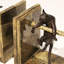 Pursuit Cat and Bird Motif Bookends