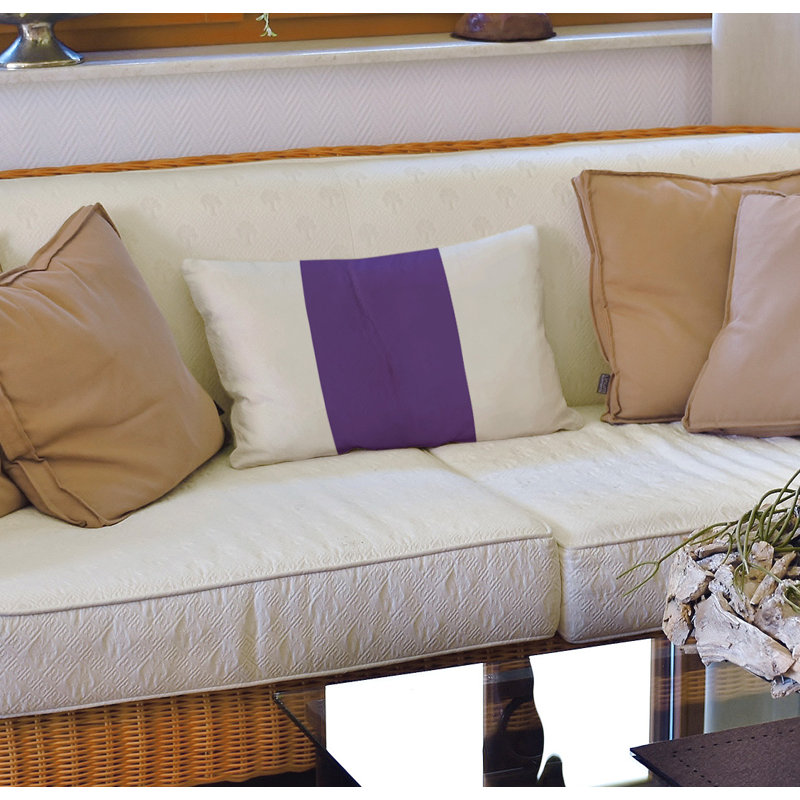 Housse de coussin lombaire Atlanta, Minnesota, Mauve