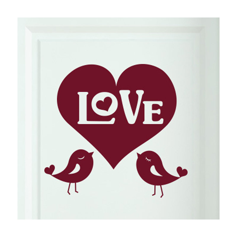 Wall Decal, Burgundy