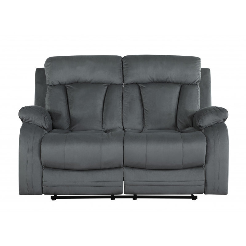 Ensemble de conversation pour trois personnes Haun, Gris
