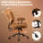 Ergonomic Executive Office Chair with Adjustable Height and Tilt-1780115408