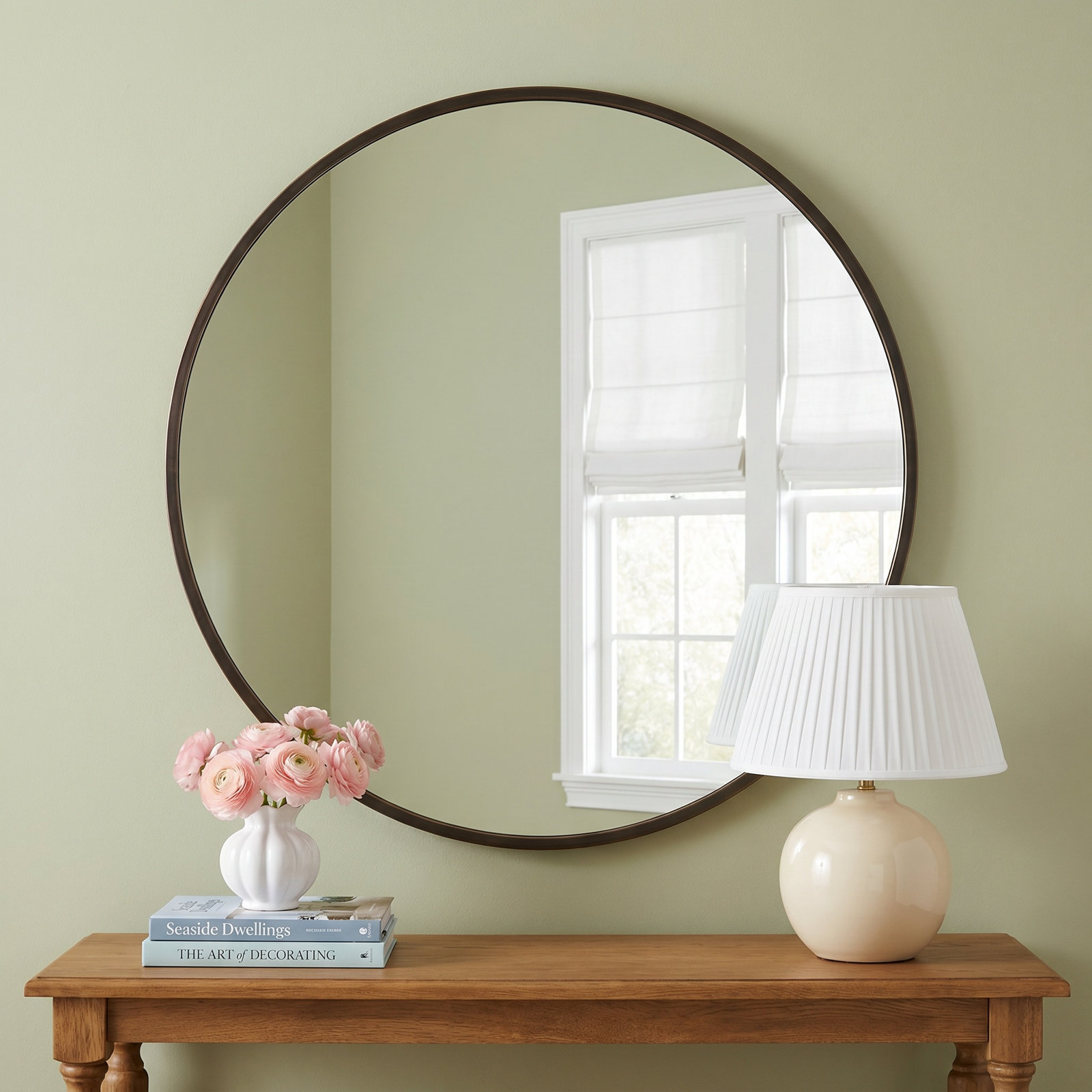 Ceram 42" Round Accent Mirror