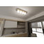 Melissus Glass Flush Mount