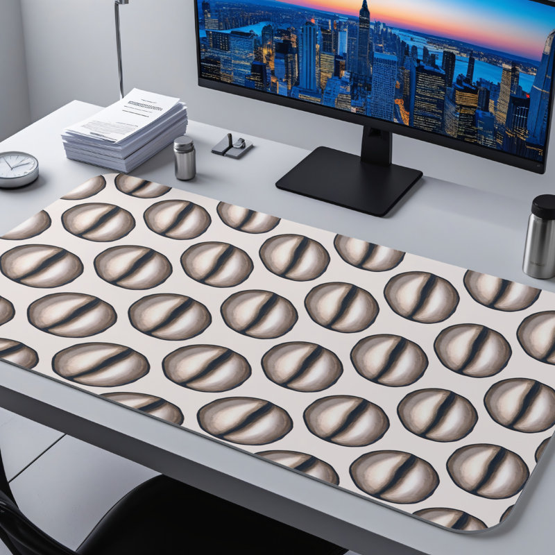 Polyester Desk Pad, 14.4x12.1