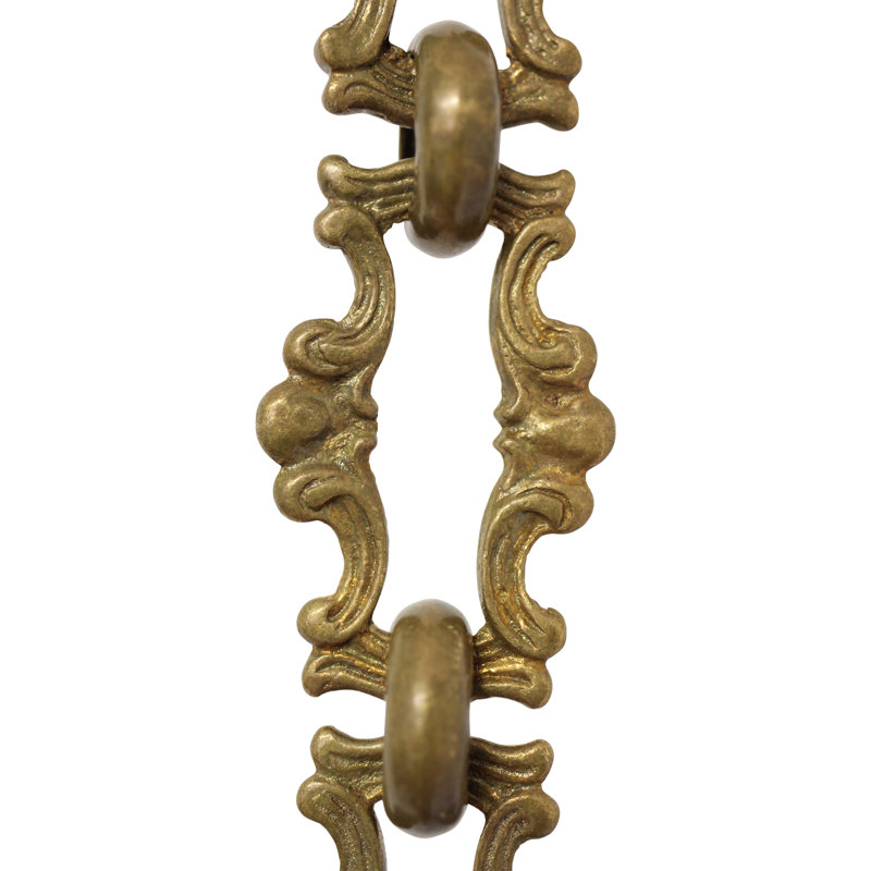 Decorative Chandelier Chain or Chain Break (3 feet), Antique Brass