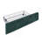 Queen Size Cushioned Bed, Comfortable Cushioned Bed Frame, Headboard And Solid Bed Frame - Green+Blue