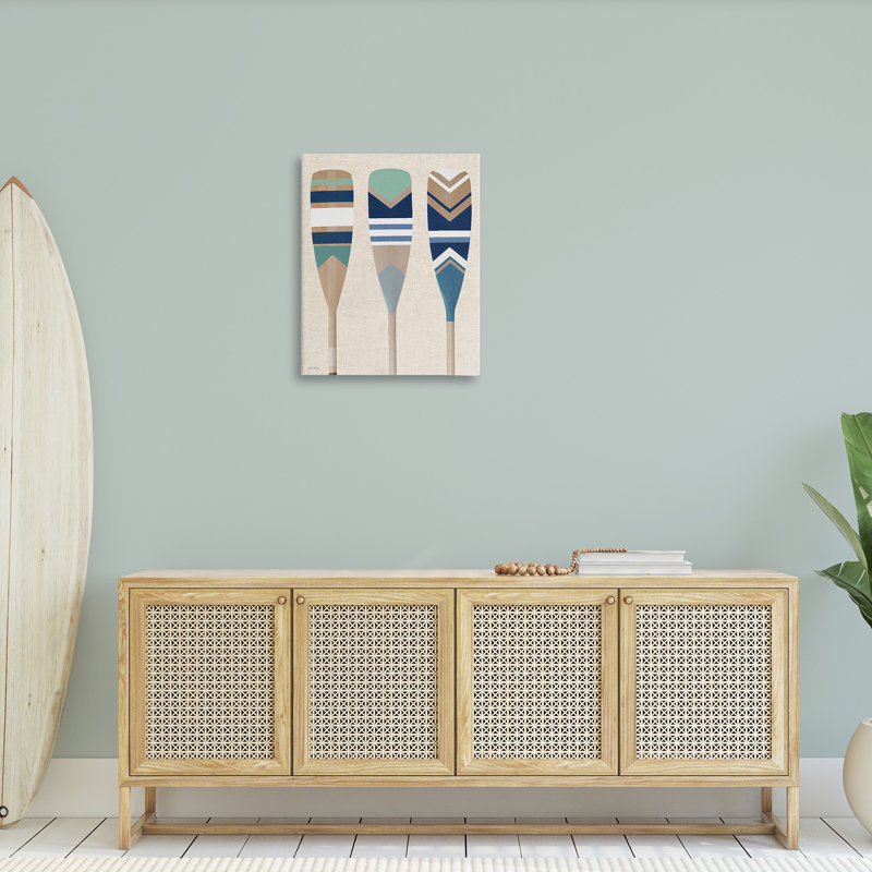 «Boat Oar Trio» par Amber Sterling sur, H 30 po x l 24 po