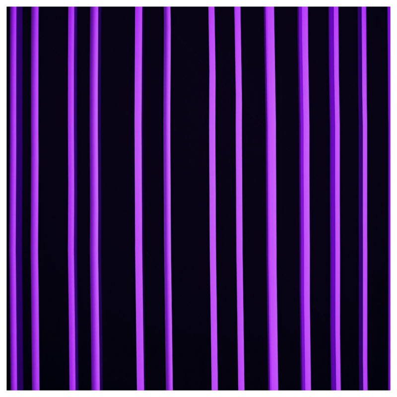 Housses de couette à rayures verticales mauves, Très grand lit
