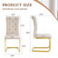 Ensemble de chaises de salle à manger de style Mid-Century moderne avec ressorts rembourrés en similicuir-1376353771-1376353765-1376353767