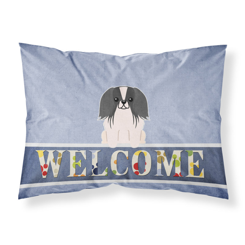 Microfiber, Black White Pekingnese