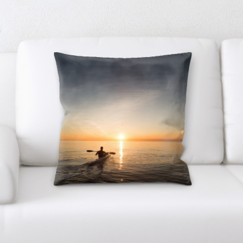 Microsuede Throw Pillow