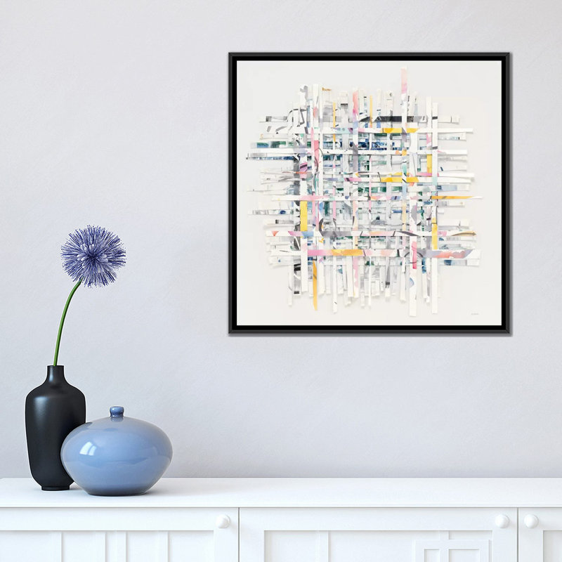« new matinée », reproduction d’impression sur toile tendue, H 18 po x l 18 po x P 1,5 po, Toile avec cadre noir