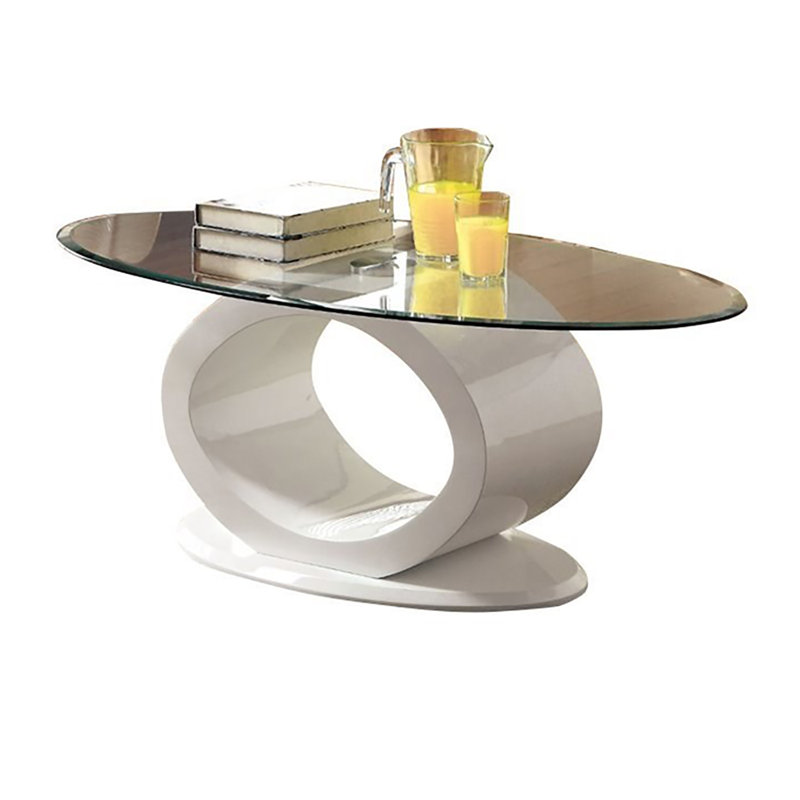 Table basse Rehberg, Blanc