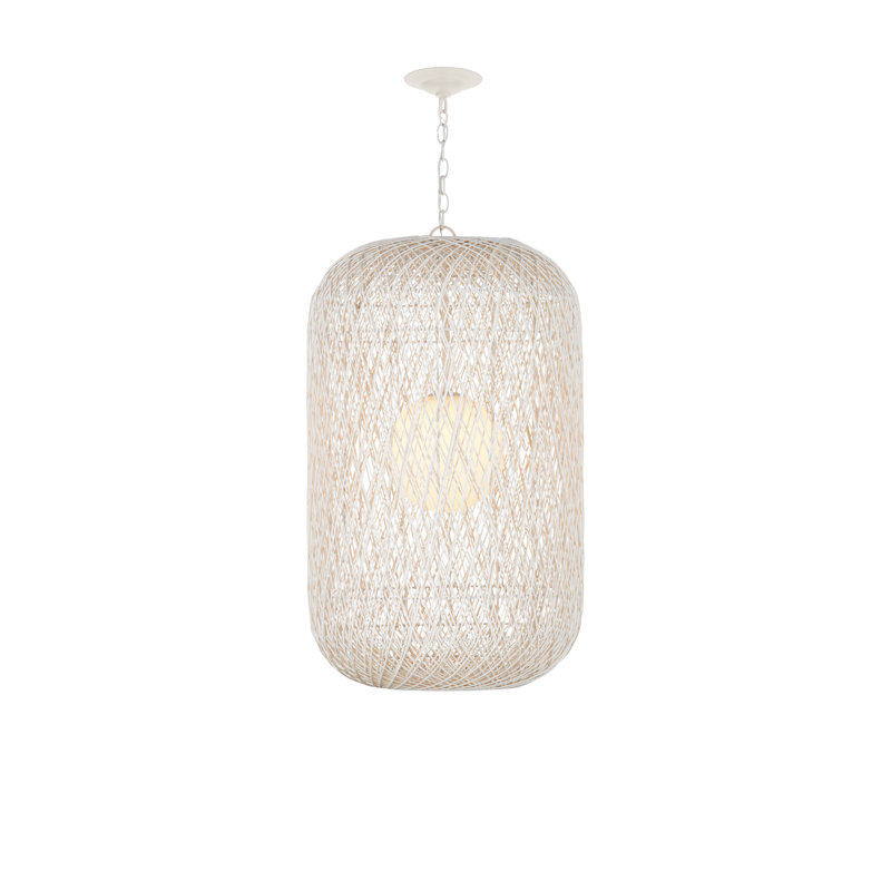 Cocoon Medium Pendant, 34.5" H x 21" W