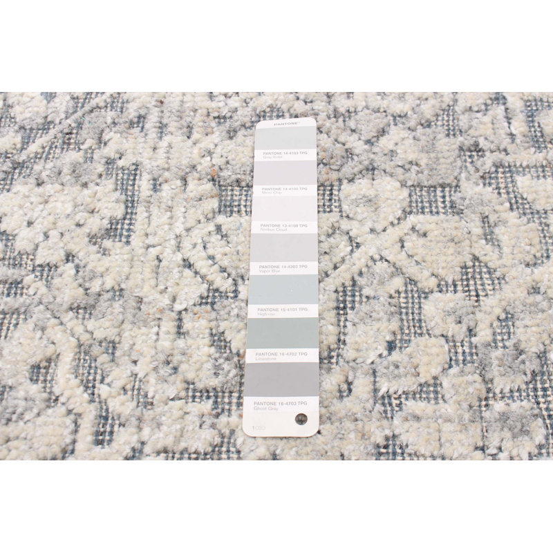 Kannyn One-of-a-Kind 5'2" x 7'3" New Age Rectangle Wool Area Rug in