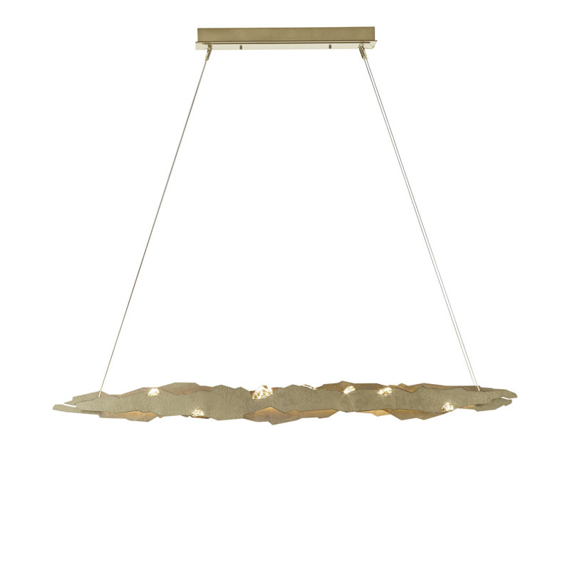 Trove Kitchen Island LED Pendant, Soft Gold