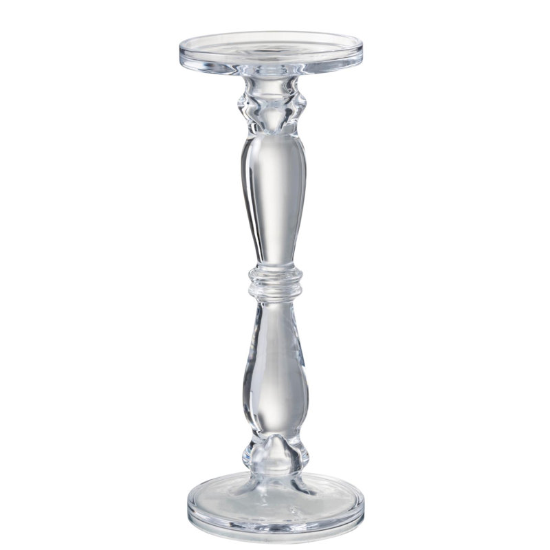 Glass Tabletop Candlestick