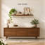 Tablettes murales flottantes en bois Sephine