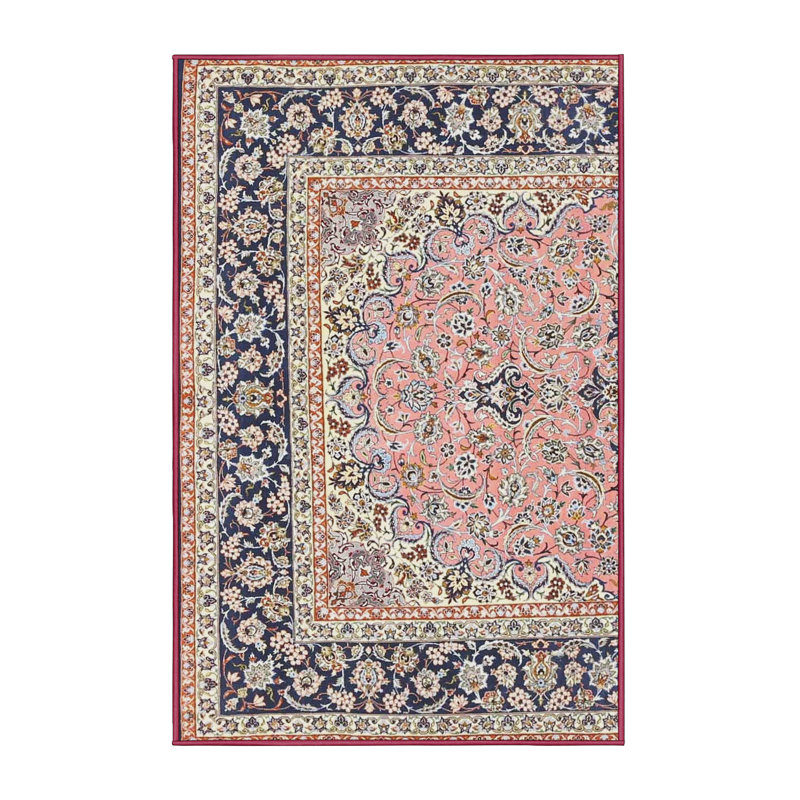 Tapis traditionnel rose / bleu Daily, Rectangle 2 pi x 5 pi