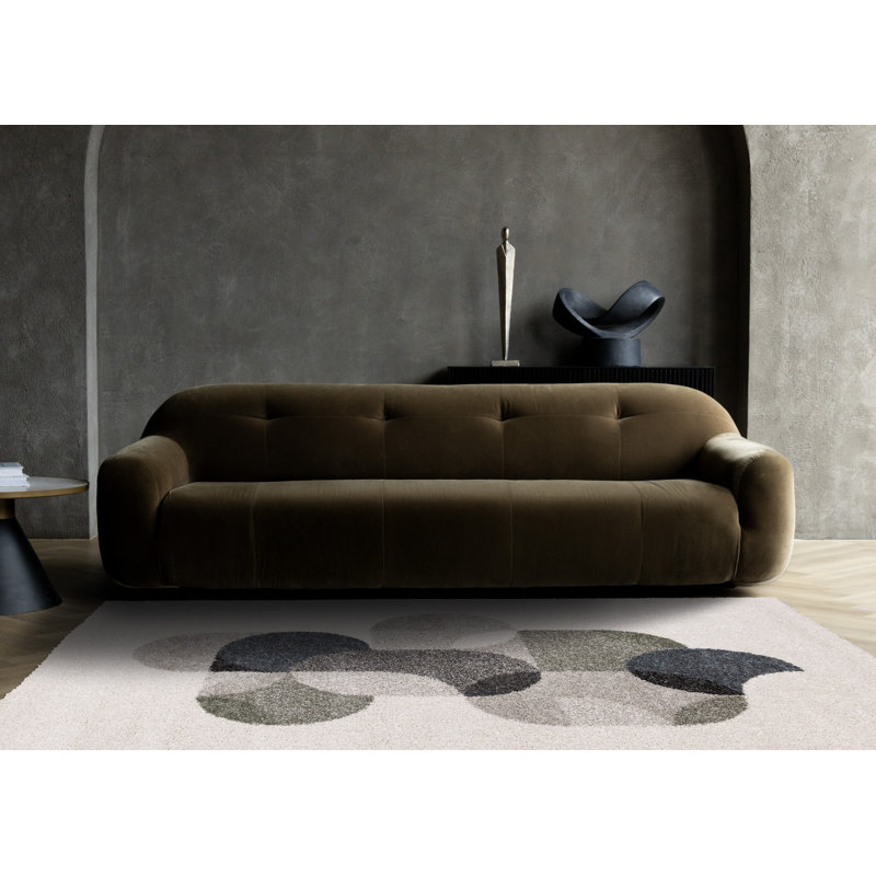 Tapis géométrique Defeo, Rectangle 7 pi 10 po x 11 pi 2 po