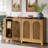 57" Sideboard Buffet Cabinet with Adjustable Shelves-1364718736