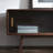 Light luxury solid wood TV cabinet