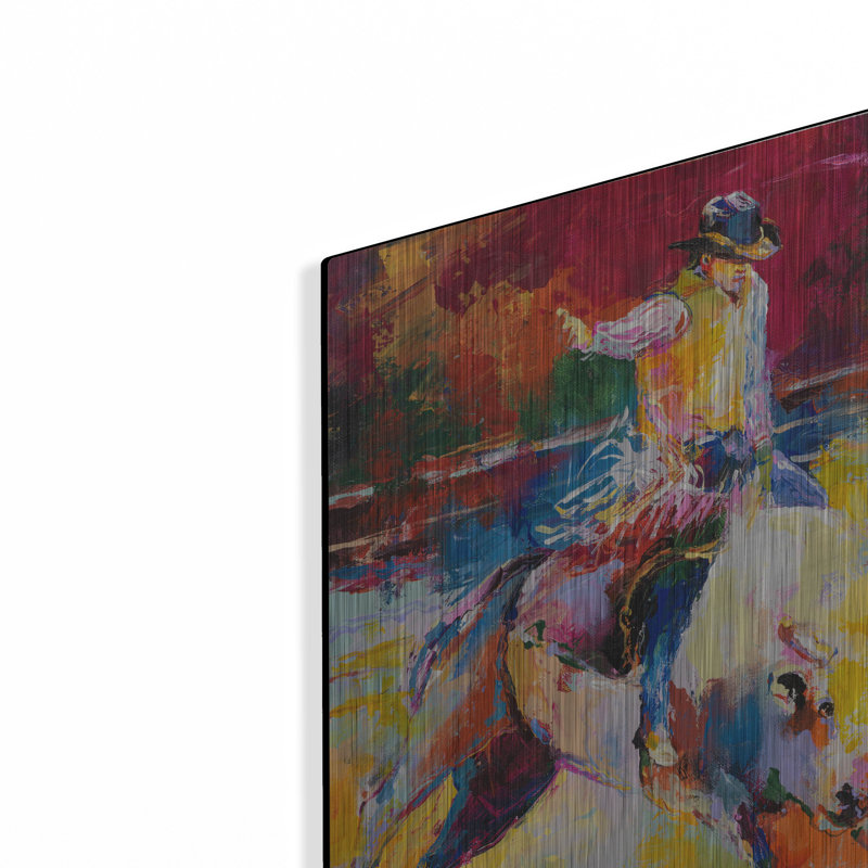 «Rodeo» par Richard Wallich, H 16 po x l 12 po