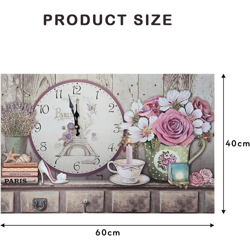 Hurdland Wall Clock
