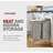 Rev-A-Shelf Pullout Trash Container(s) w/ Soft-close, Gray-101820385-101820387-101820388