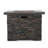 35" SQUARE MGO FIRE PIT - 40000 BTU.