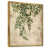 Toile avec cadre flottant or