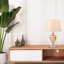 Edie 58cm Classic Gold Silver Table Lamp