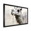 Minimalisme monochrome chameau sur toile-300177233-300177236