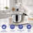 Magnavox Home, 6L Digital Touchscreen Stand Mixer, 11 Speeds, CREAM-123406404