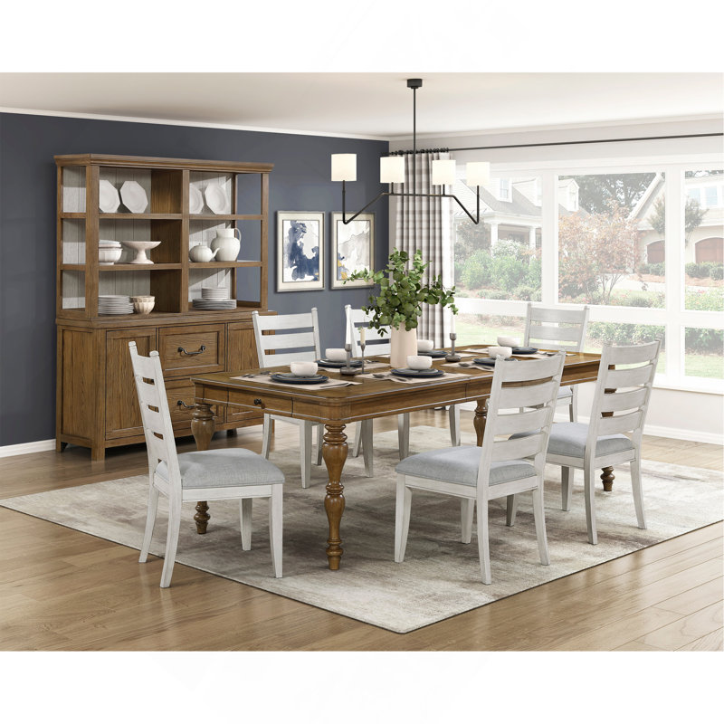 Ensemble de 2 chaises d'appoint Farmhouse