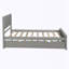 Lit plateforme avec lit gigogne simple-975025690