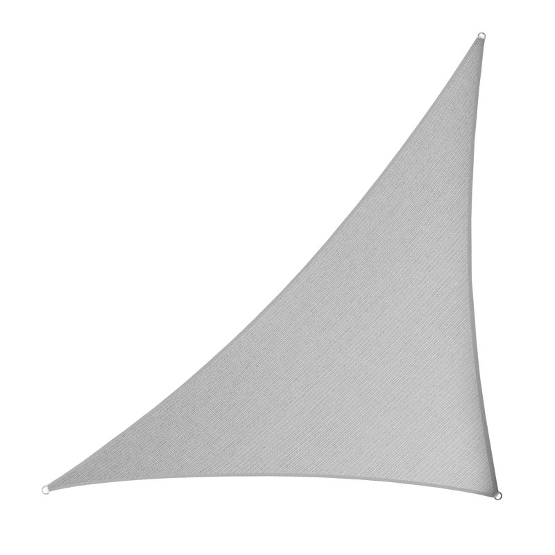 Toile d'ombrage 200 UV Triangle, Gris, 32 pi x 32 pi x 23 pi
