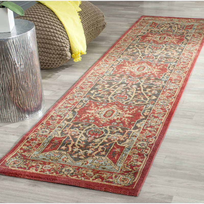 Beauchesne Oriental Hand Woven Area Rug, Runner 66 x 244 cm