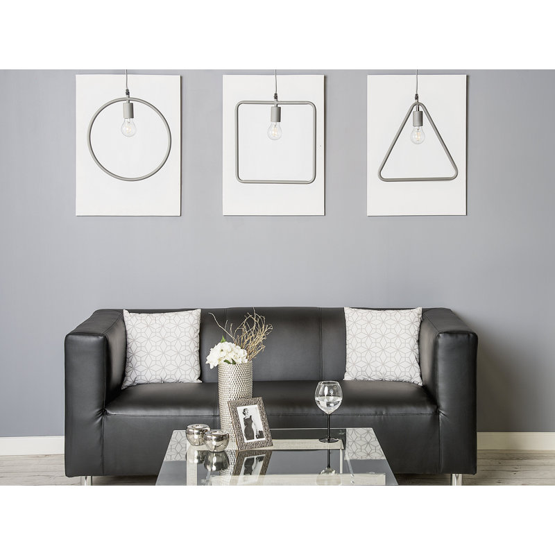 Paige 1 - Light Unique/Statement Pendant, Grey