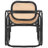 Destrie Rattan Accent Chair-1286610320