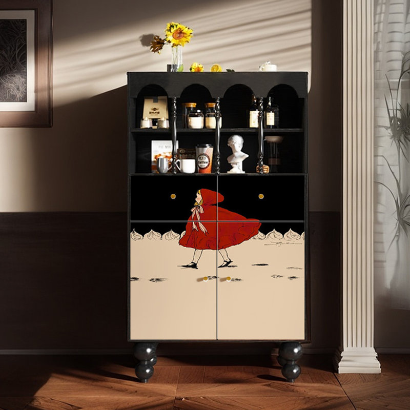 Armoire d'appoint multifonctionnelle en bois