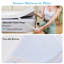 Surmatelas en mousse viscoélastique imprégnée de gel de 3 po avec housse amovible et lavable Alwyn Home-404845555