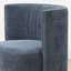 Chaises demi-tonneau avec roulettes H 29,5 po Kipp-1752500079