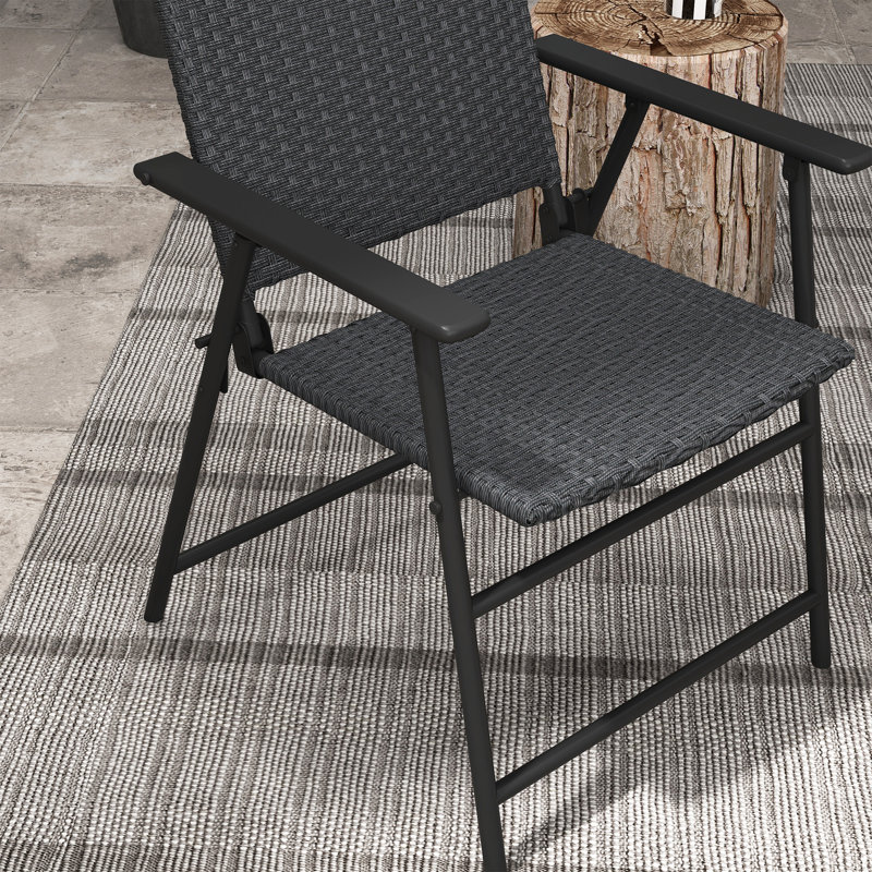 Fauteuil de patio pliant Torkelson