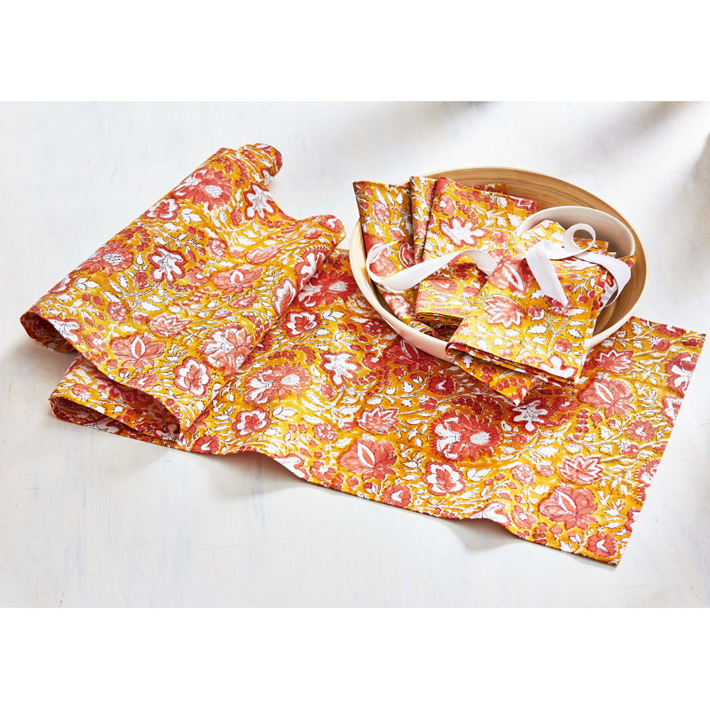 Mia Block Print Runner