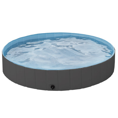 Size Foldable Pet Pool with Repair Patches