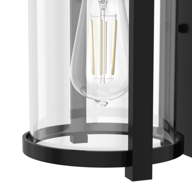 Astwood 1 - Light Dimmable Armed Sconce, Matte Black