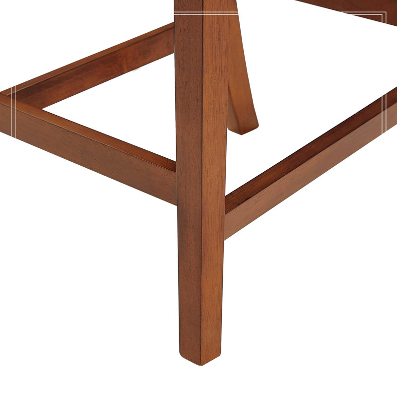 Algomera Square 42'' L x 42'' W Dining Set, Dark Coffee/Brown