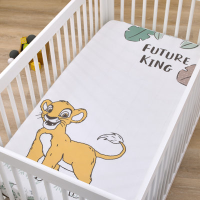NoJo Disney Lion King Fitted Crib Sheet