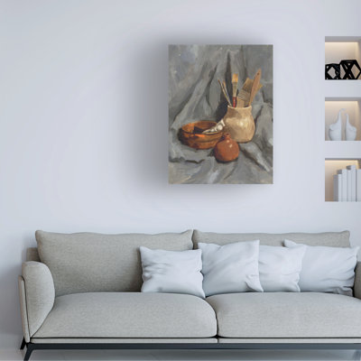 Winston Porter Victoria Barnes Artist's Brushes I Canvas Wall Art